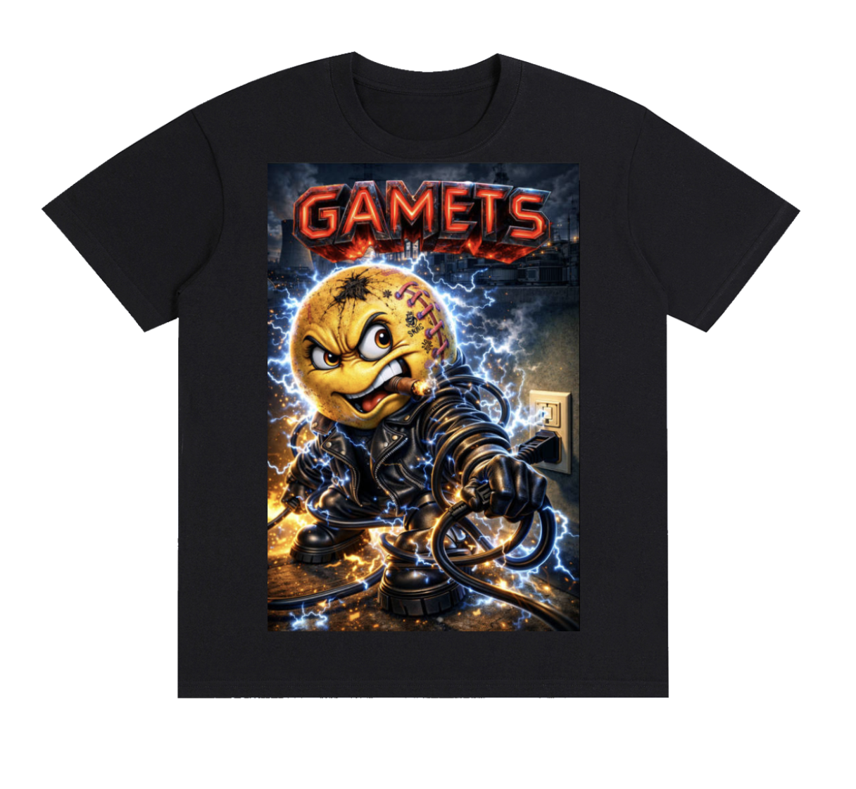 Gamets crew T-shirt design